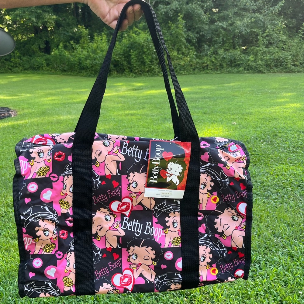 Betty Boop travel bag/duffle bag